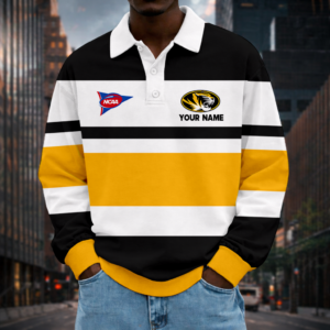 Limited Edition – Customized NCAA Missouri Tigers Unisex Long Sleeve Polo Shirt