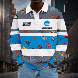 Limited Edition – Customized NCAA All Teams Unisex Long Sleeve Polo Shirt