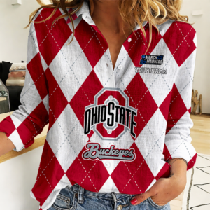 Limited Edition – Customized NCAA Ohio State Buckeyes Women Casual Shirt For Fan