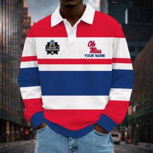 Limited Edition – Customized NCAA Ole Miss Rebels Unisex Long Sleeve Polo Shirt