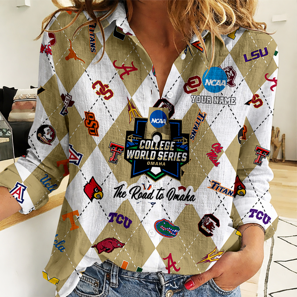Limited Edition – Customized NCAA All Teams Women Casual Shirt For Fan