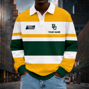 Limited Edition – Customized NCAA Baylor Bears Unisex Long Sleeve Polo Shirt