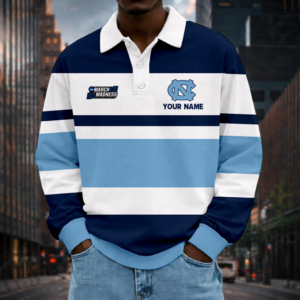 Limited Edition – Customized NCAA North Carolina Tar Heels Unisex Long Sleeve Polo Shirt