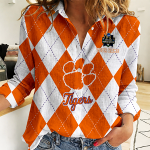 Limited Edition – Customized NCAA Clemson Tigers Women Casual Shirt For Fan