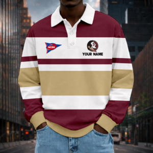 Limited Edition – Customized NCAA Florida State Seminoles Unisex Long Sleeve Polo Shirt