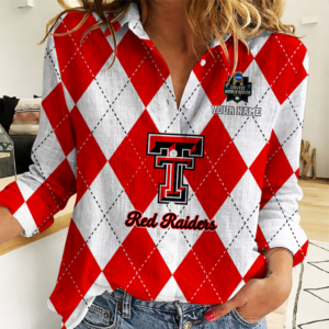Limited Edition – Customized NCAA Texas Tech Red Raiders Women Casual Shirt For Fan