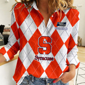 Limited Edition – Customized NCAA Syracuse Orange Women Casual Shirt For Fan