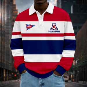 Limited Edition – Customized NCAA Arizona Wildcats Unisex Long Sleeve Polo Shirt