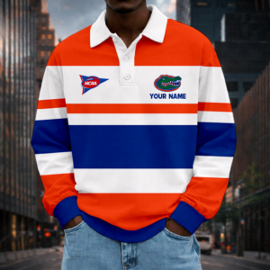 Limited Edition – Customized NCAA Florida Gators Unisex Long Sleeve Polo Shirt