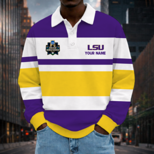 Limited Edition – Customized NCAA Lsu Tigers Unisex Long Sleeve Polo Shirt