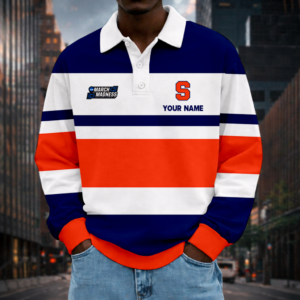 Limited Edition – Customized NCAA Syracuse Orange Unisex Long Sleeve Polo Shirt