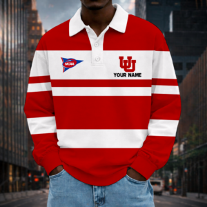 Limited Edition – Customized NCAA Utah Utes Unisex Long Sleeve Polo Shirt