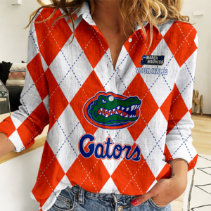 Limited Edition – Customized NCAA Florida Gators Women Casual Shirt For Fan