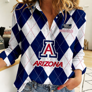 Limited Edition – Customized NCAA Arizona Wildcats Women Casual Shirt For Fan
