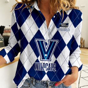 Limited Edition – Customized NCAA Villanova Wildcats Women Casual Shirt For Fan