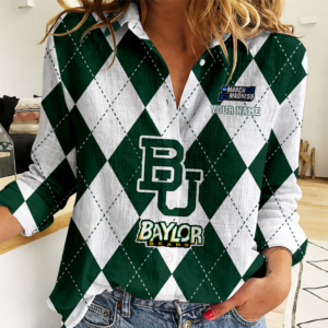 Limited Edition – Customized NCAA Baylor Bears Women Casual Shirt For Fan