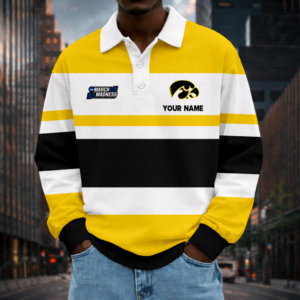 Limited Edition – Customized NCAA Iowa Hawkeyes Unisex Long Sleeve Polo Shirt