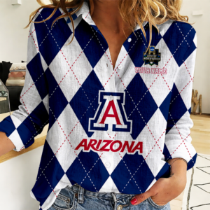 Limited Edition – Customized NCAA Arizona Wildcats Women Casual Shirt For Fan