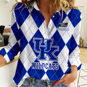 Limited Edition – Customized NCAA Kentucky Wildcats Women Casual Shirt For Fan