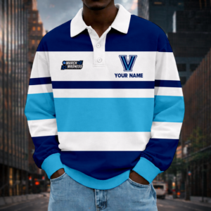 Limited Edition – Customized NCAA Villanova Wildcats Unisex Long Sleeve Polo Shirt