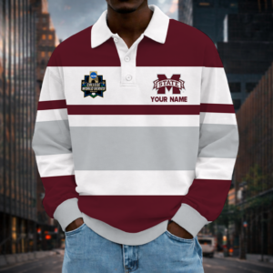 Limited Edition – Customized NCAA Mississippi State Bulldogs Unisex Long Sleeve Polo Shirt