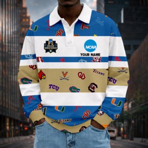 Limited Edition – Customized NCAA All Teams Unisex Long Sleeve Polo Shirt