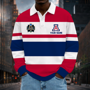 Limited Edition – Customized NCAA Arizona Wildcats Unisex Long Sleeve Polo Shirt