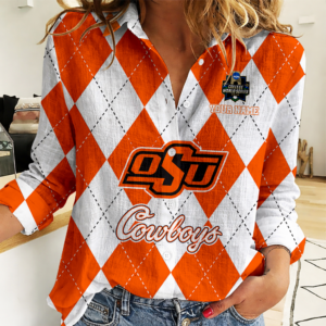 Limited Edition – Customized NCAA Oklahoma State Cowboys Women Casual Shirt For Fan