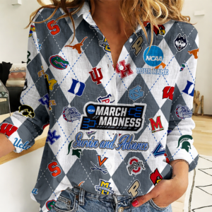 Limited Edition – Customized NCAA All Teams Women Casual Shirt For Fan
