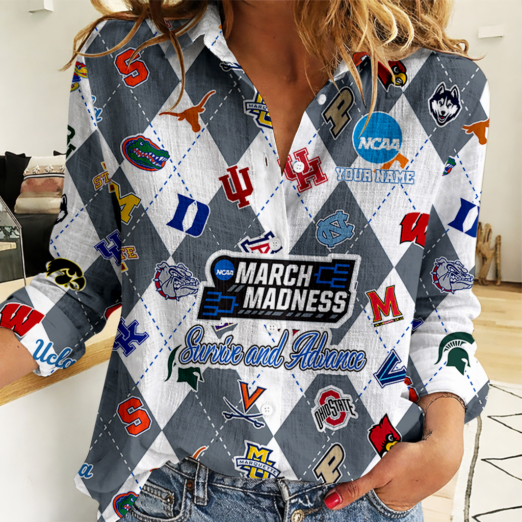 Limited Edition – Customized NCAA All Teams Women Casual Shirt For Fan