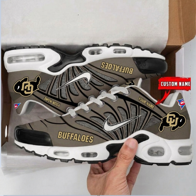 Limited Edition – Customized NCAA Colorado Buffaloes Unisex Air Max Plus Sneakers