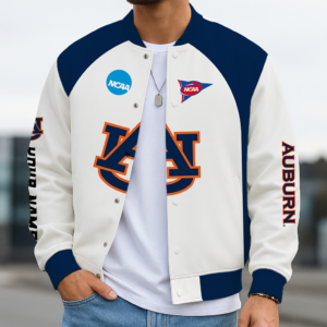 Limited Edition – Customized NCAA Auburn Tigers Baseball Jacket, Varsity Jacket