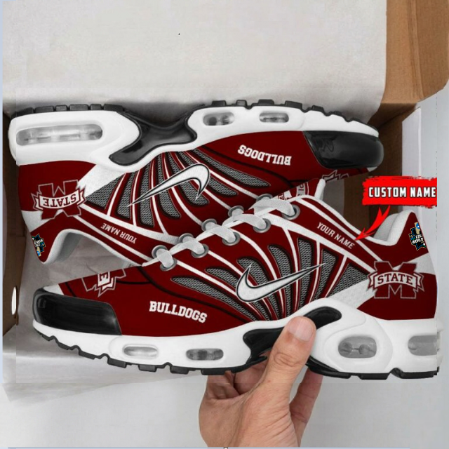 Limited Edition – Customized NCAA Mississippi State Bulldogs Unisex Air Max Plus Sneakers