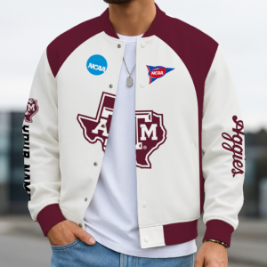 Limited Edition – Customized NCAA Texas A&M Aggies Baseball Jacket, Varsity Jacket