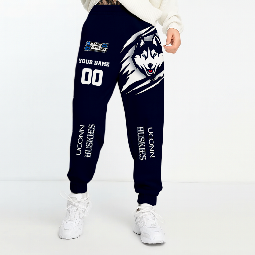 Limited Edition – Customized NCAA UConn Huskies Unisex Long Pants