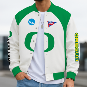 Limited Edition – Customized NCAA Oregon Ducks Baseball Jacket, Varsity Jacket