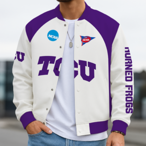 Limited Edition – Customized NCAA Tcu Horned Frogs Baseball Jacket, Varsity Jacket