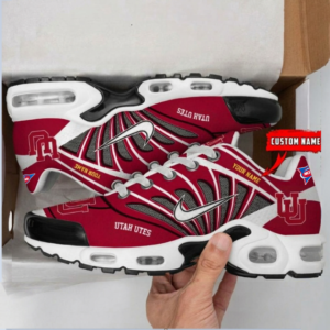 Limited Edition – Customized NCAA Utah Utes Unisex Air Max Plus Sneakers