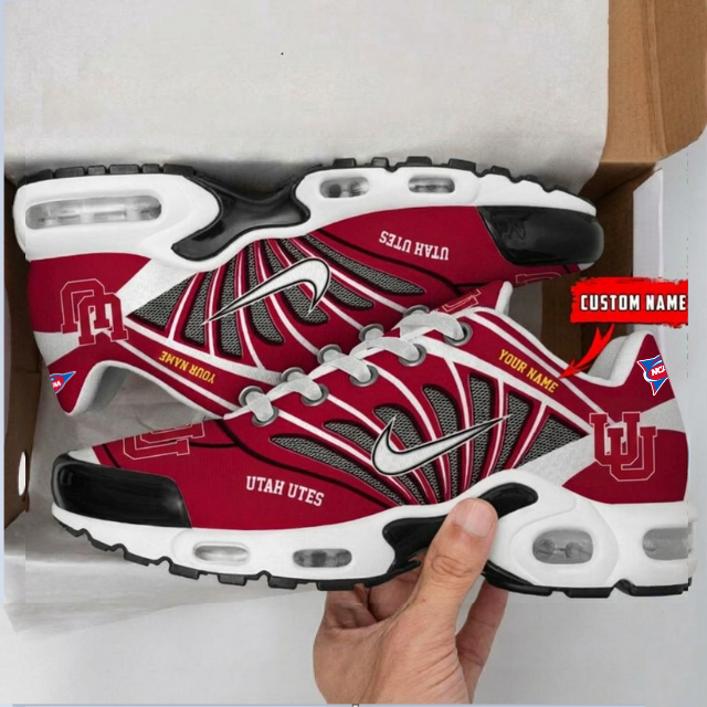 Limited Edition – Customized NCAA Utah Utes Unisex Air Max Plus Sneakers