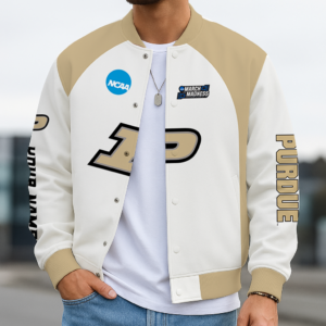 Limited Edition – Customized NCAA Purdue Boilermakers Baseball Jacket, Varsity Jacket