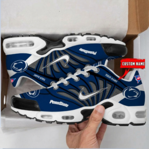 Limited Edition – Customized NCAA Penn State Nittany Lions Unisex Air Max Plus Sneakers