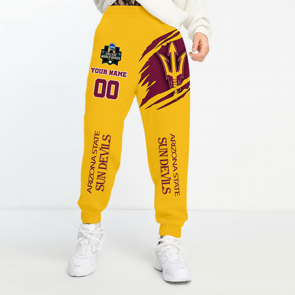 Limited Edition – Customized NCAA Arizona State Sun Devils Unisex Long Pants