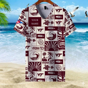 Limited Edition – Customized NCAA Virginia Tech Hokies V-Neck Female Shirt