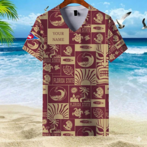 Limited Edition – Customized NCAA Florida State Seminoles V-Neck Female Shirt
