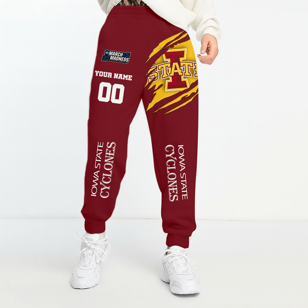 Limited Edition – Customized NCAA Iowa State Cyclones Unisex Long Pants