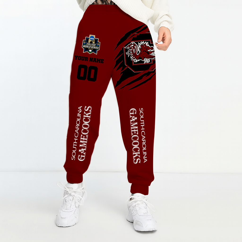 Limited Edition – Customized NCAA South Carolina Gamecocks Unisex Long Pants