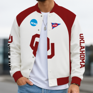 Limited Edition – Customized NCAA Oklahoma Sooners Baseball Jacket, Varsity Jacket