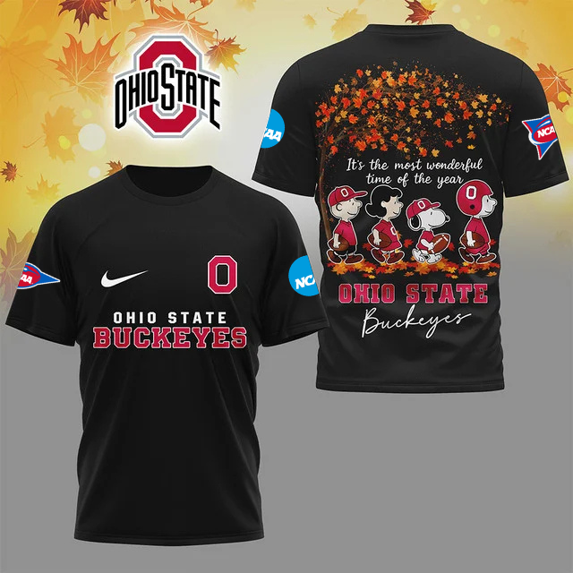 Limited Edition – Customized NCAA Ohio State Buckeyes T-Shirt - Image 2