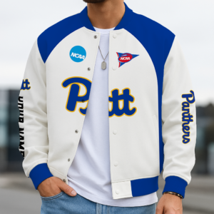 Limited Edition – Customized NCAA Pittsburgh Panthers Baseball Jacket, Varsity Jacket