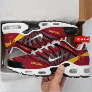 Limited Edition – Customized NCAA Usc Trojans Unisex Air Max Plus Sneakers